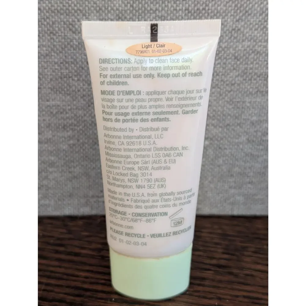 Arbonne Intelligence CC Cream Light